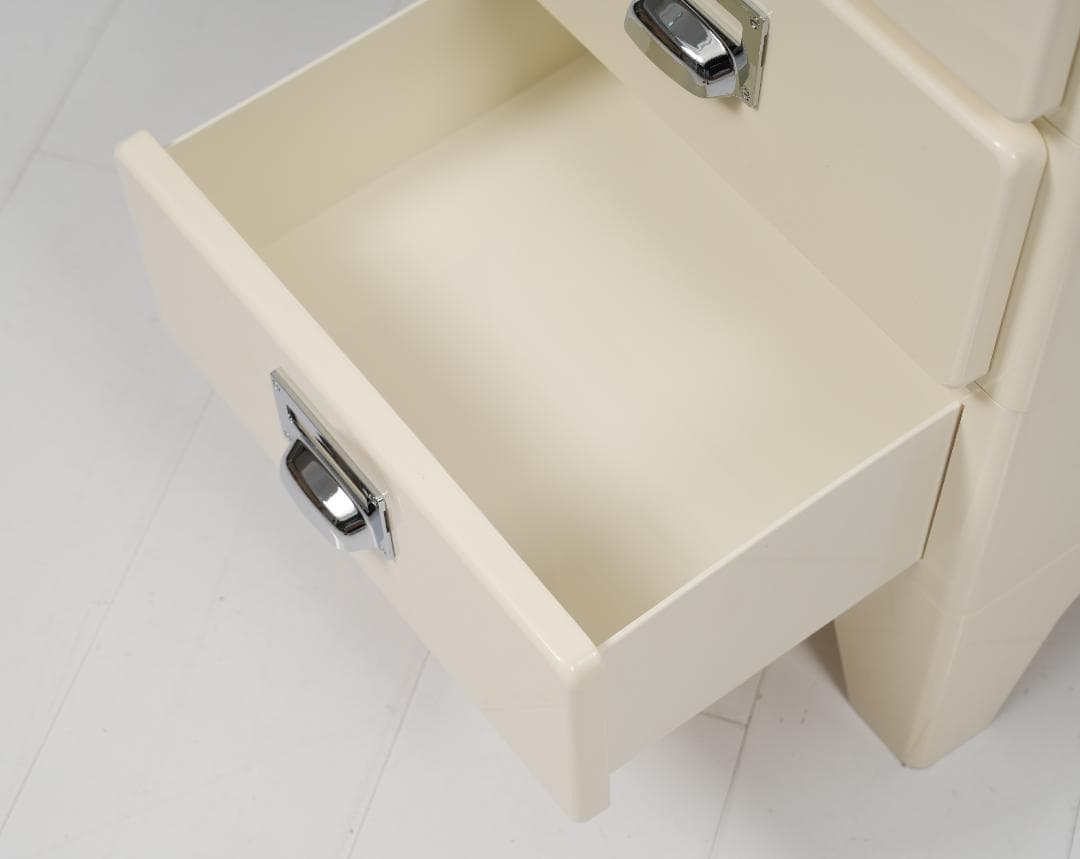 【アイボリー】チェスト 組立不要 4段 収納ケース 収納ボックス 引き出し