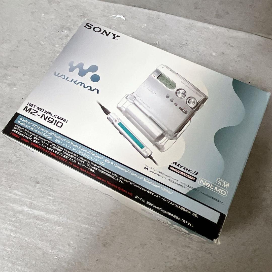 SONY ソニー MDウォークマン WALKMAN MZ-N910 シルバー
