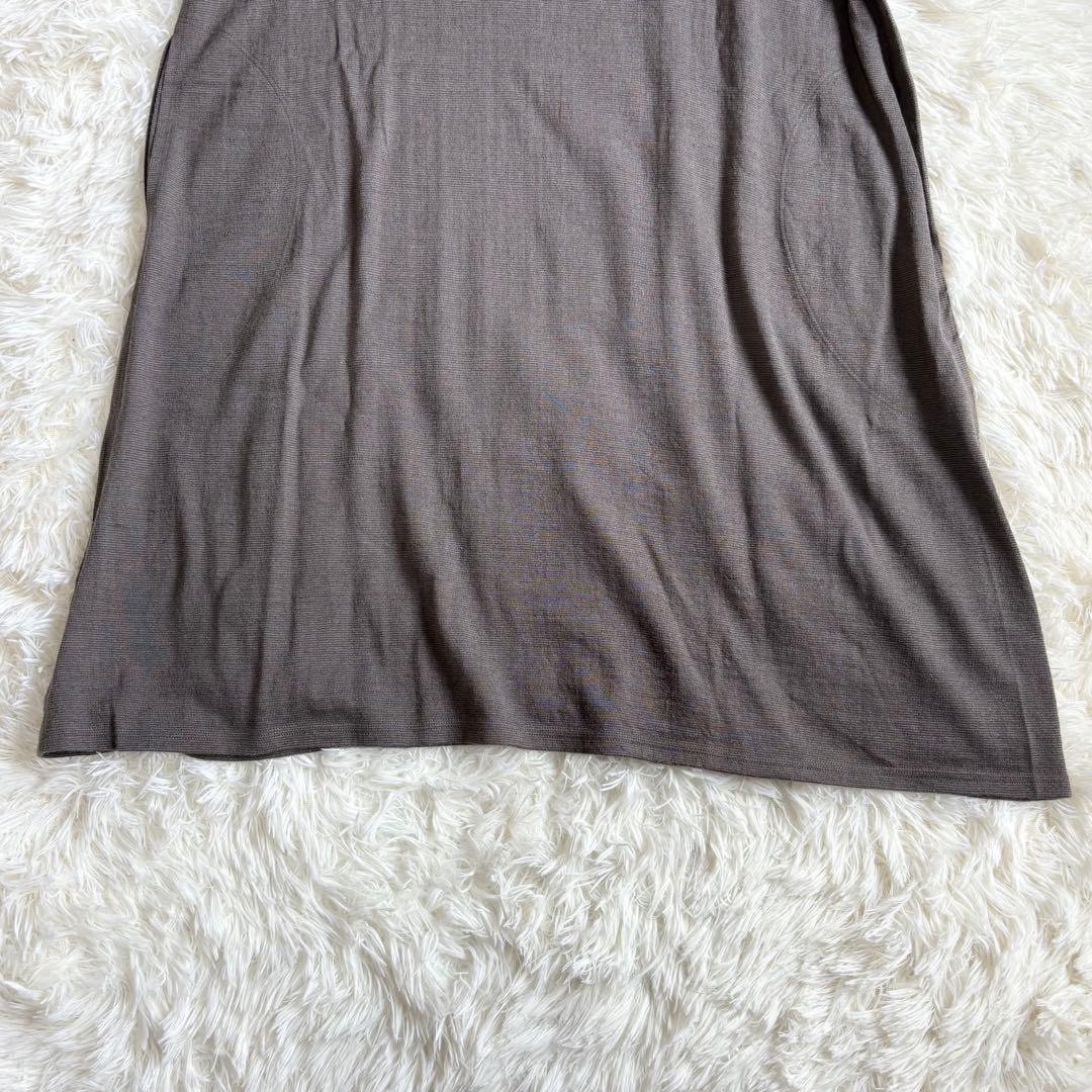 高級感✨ ヨーガンレール ウール シルク カシミヤ タートルネック ワンピース