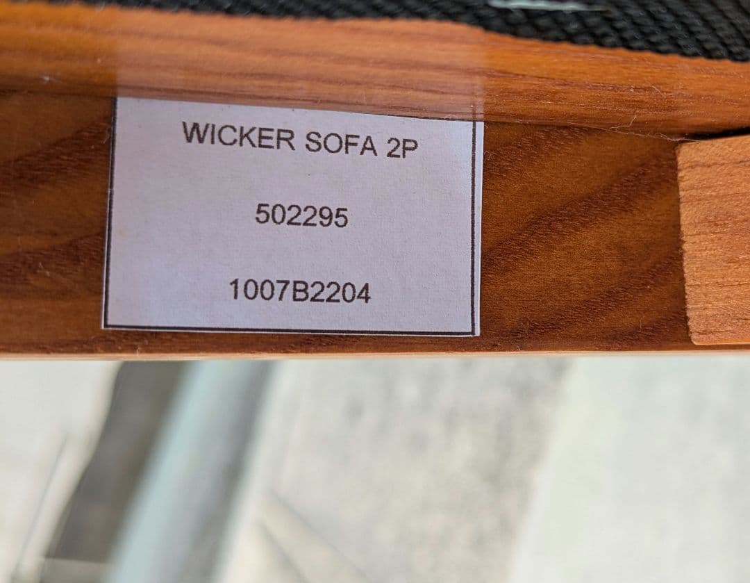 ACMEFurniture　アクメファニチャー WICKERウィッカー2Pソファ