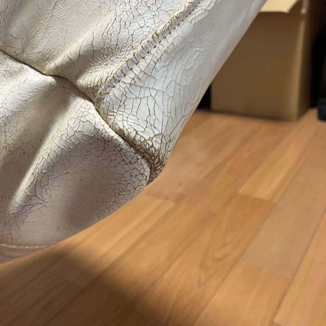 希少品　jas m b ジャスエムビー　クラックレザー　ボストンバッグ