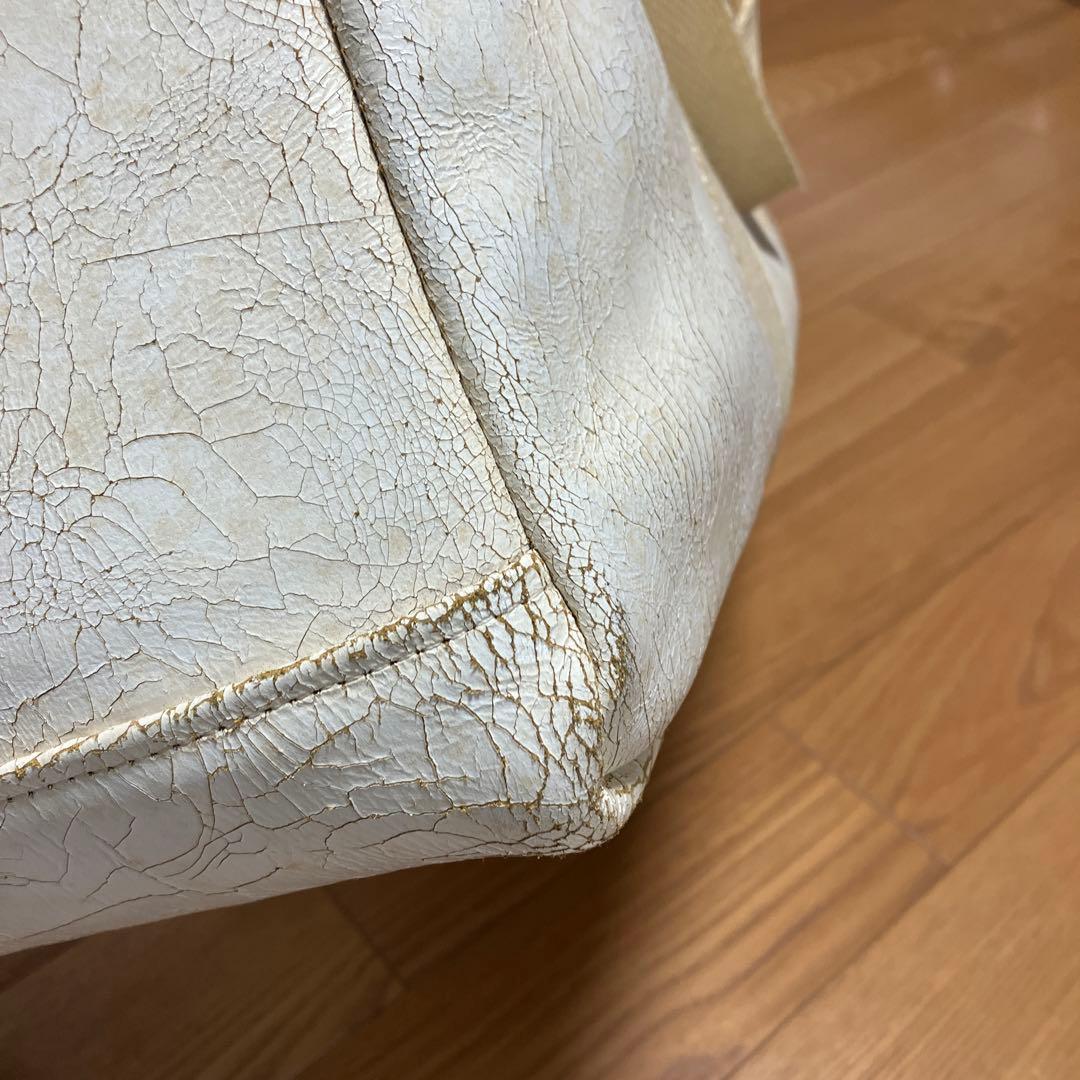 希少品　jas m b ジャスエムビー　クラックレザー　ボストンバッグ