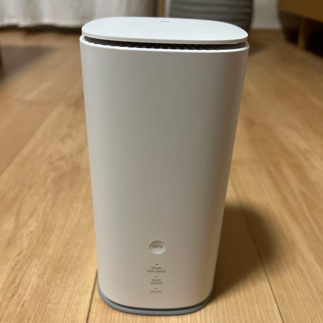 Speed Wi-Fi  5G L13 本体と付属品