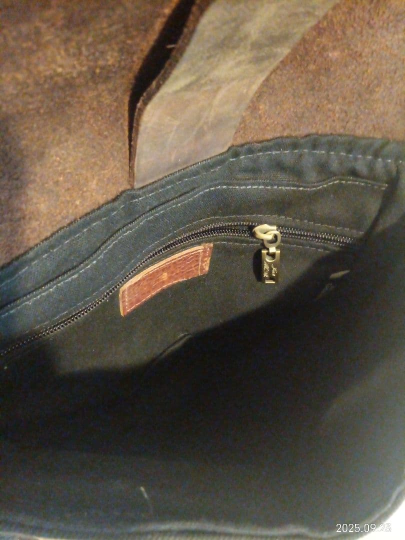 jas m-b 手作りのレザーキャンバスバッグ