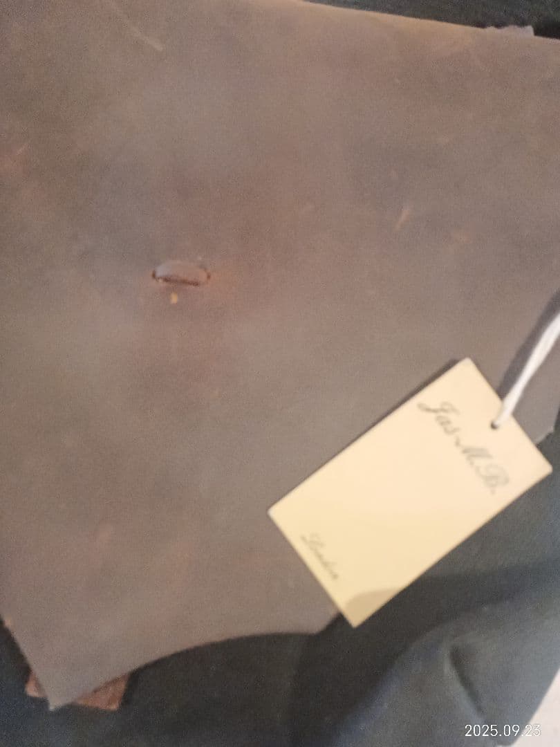 jas m-b 手作りのレザーキャンバスバッグ