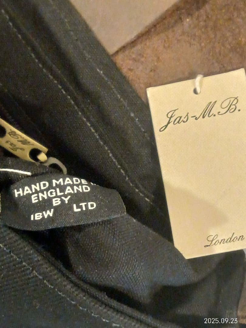 jas m-b 手作りのレザーキャンバスバッグ