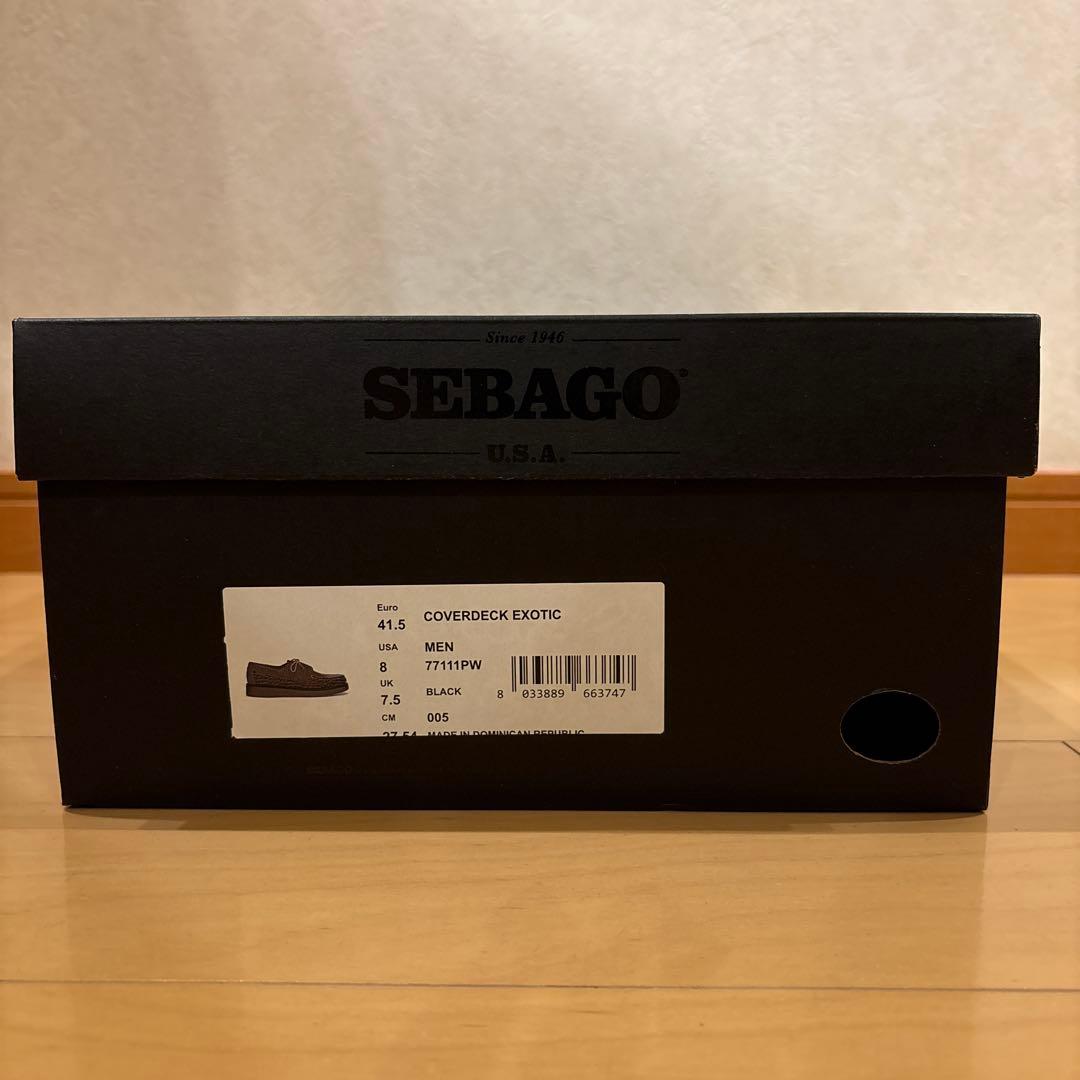 Engineered Garments ×SEBAGO　COVERDECK