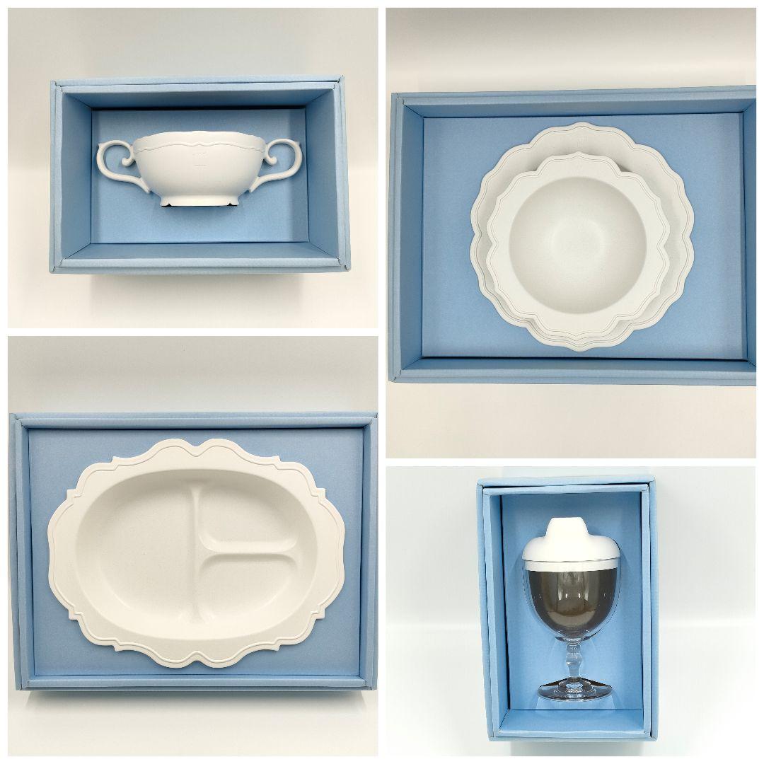 レアーレ Reale ベビー食器 フルセット ホワイト