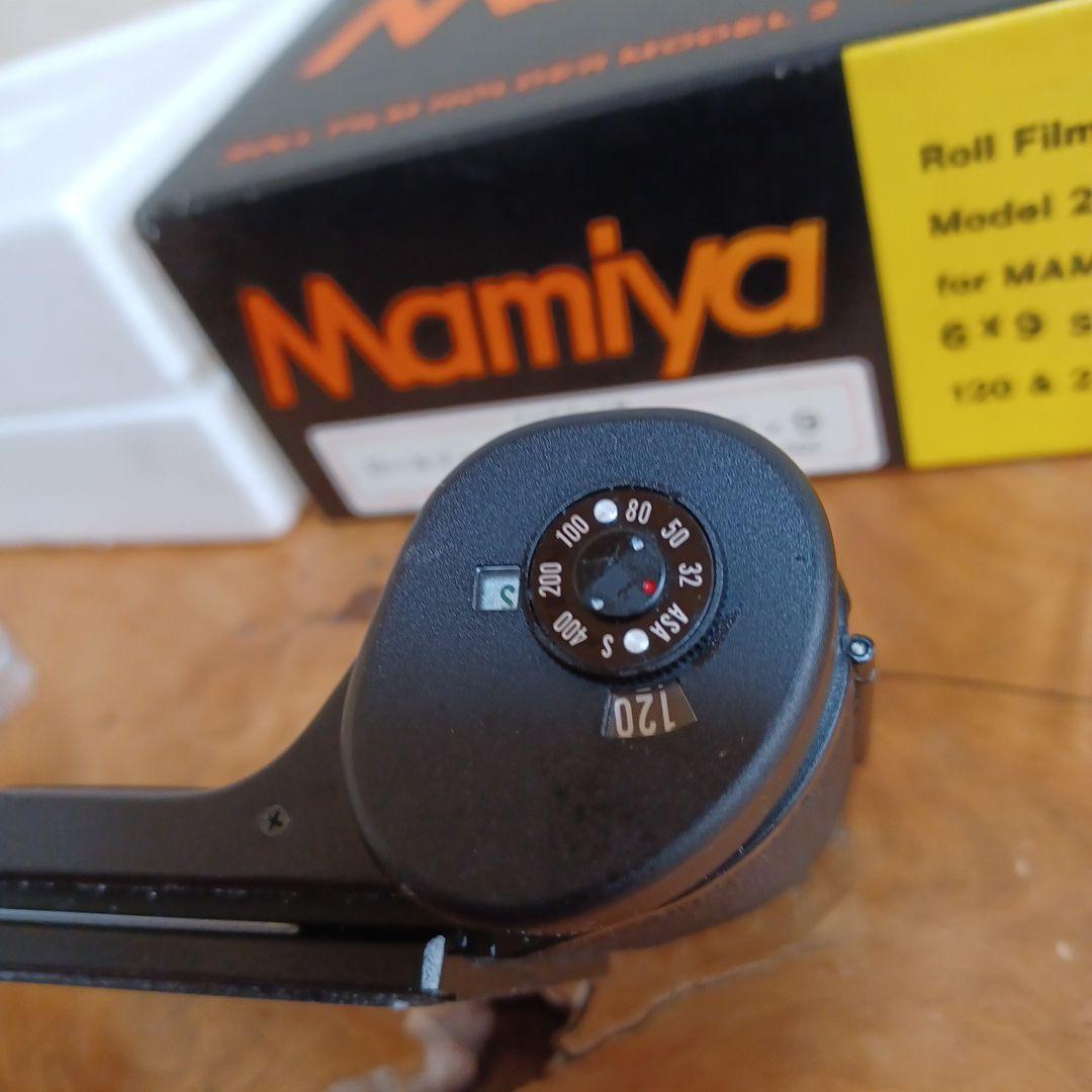 Mamiya ロールフィルム・ホルダー2型 6x9 説明書付 マミヤ