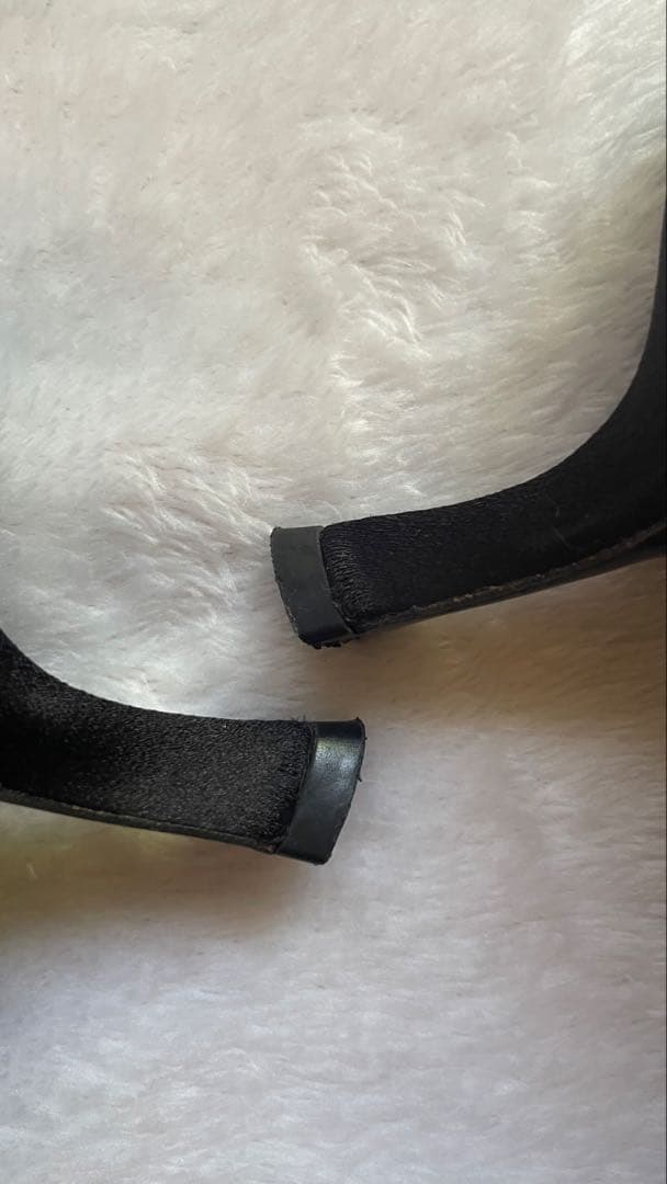 『美品』PRADA プラダ　ミュール　サンダル ヒール　L 黒　ブラック　上品