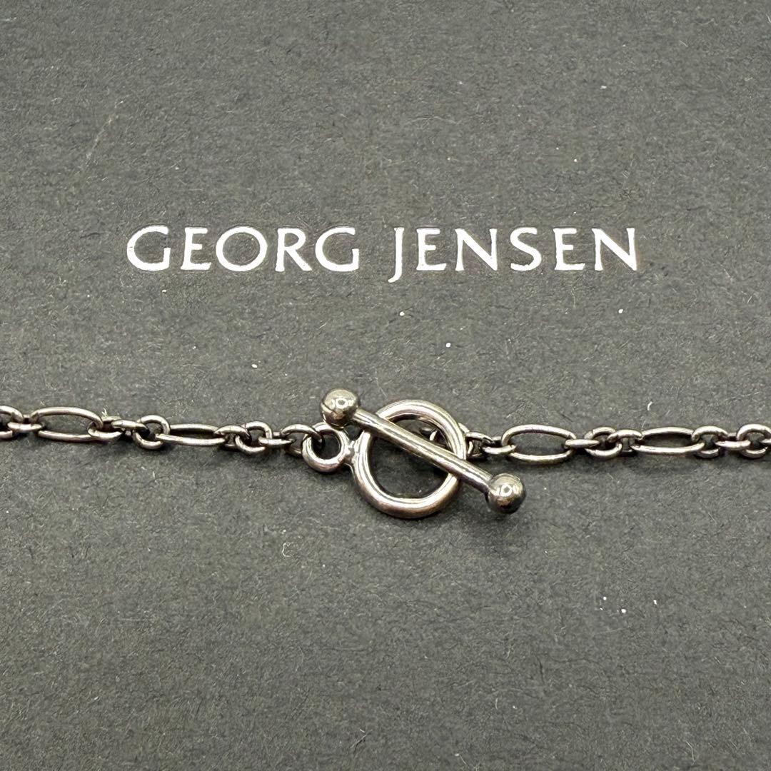 専用箱付★ジョージジェンセン 2004 ネックレス ブラックオニキス シルバー