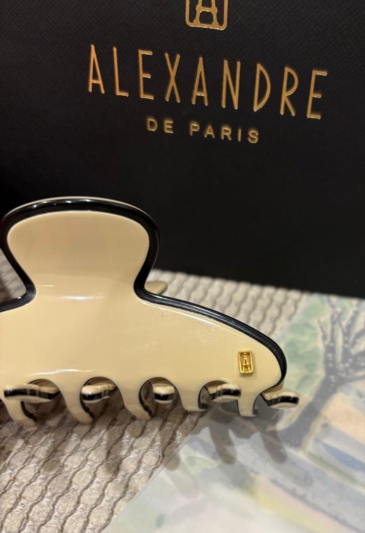 完売品】ALEXANDRE DE PARIS ヘアクリップ　リズレ