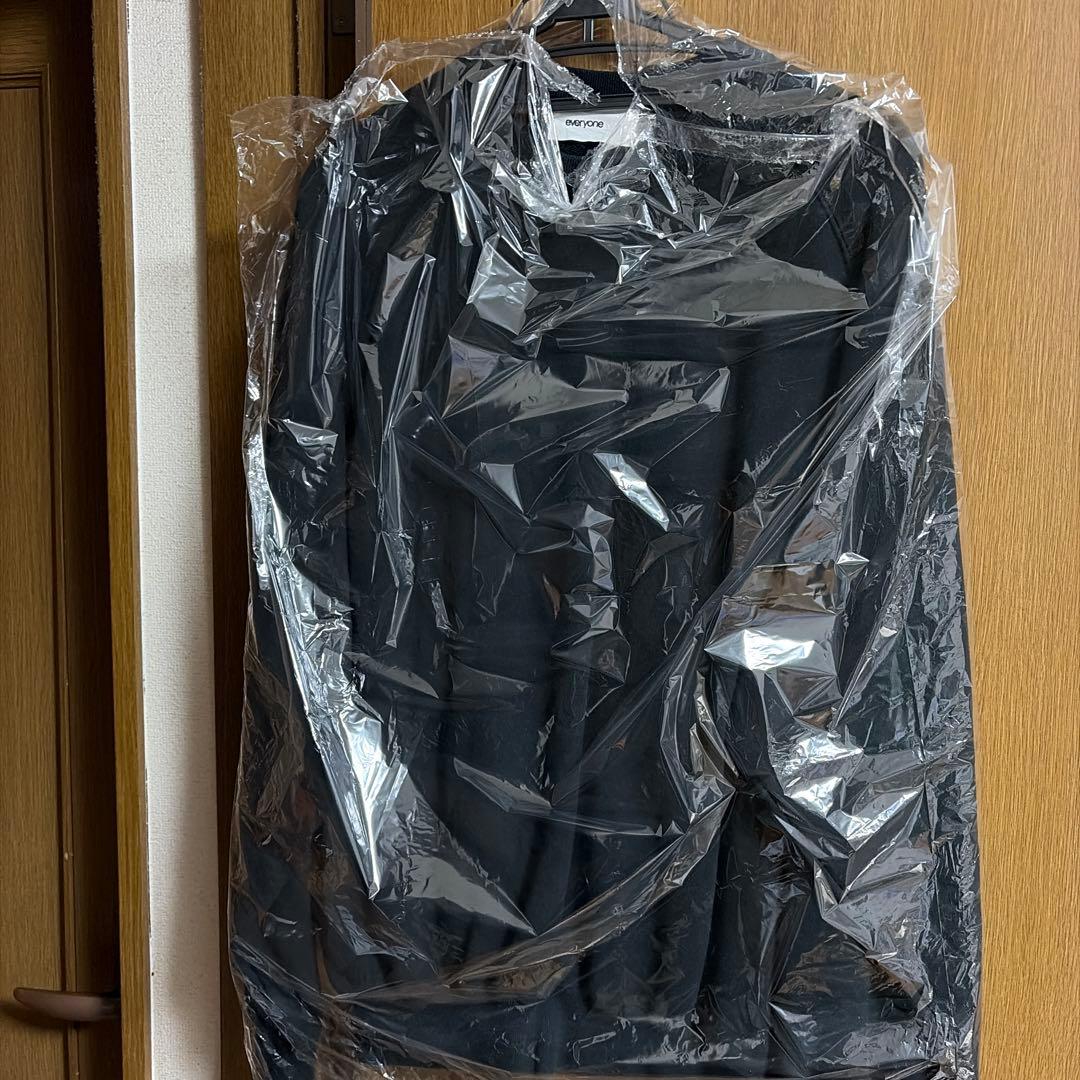 今週末まで価格　everyone コットントレーナー ブラックsizeL