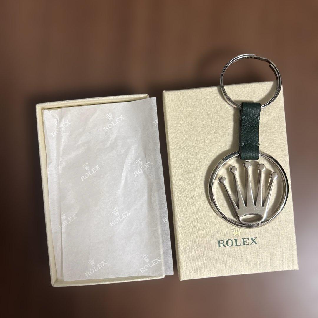 ROLEX ロレックス　シルバーメタルキーホルダー
