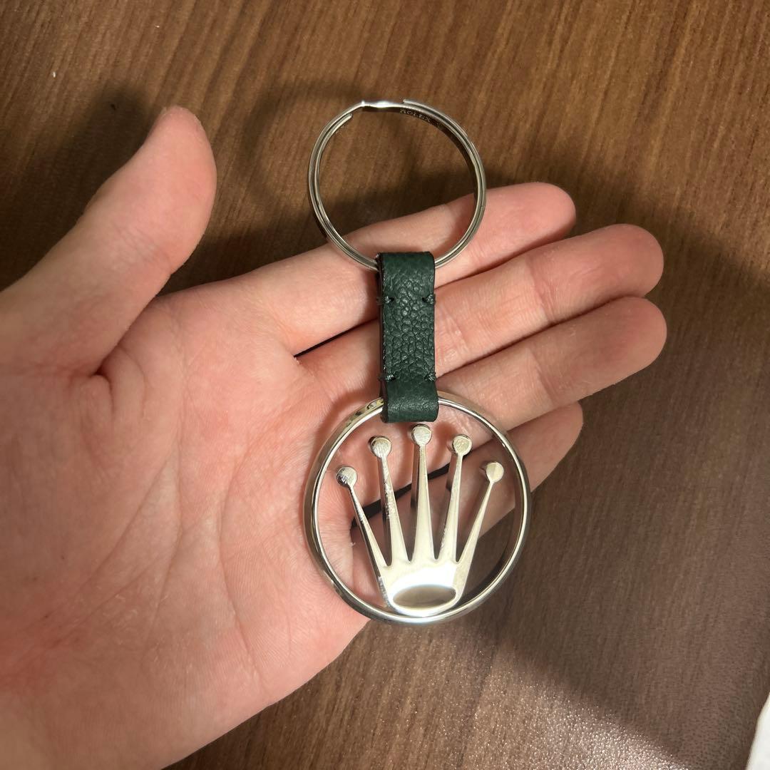 ROLEX ロレックス　シルバーメタルキーホルダー
