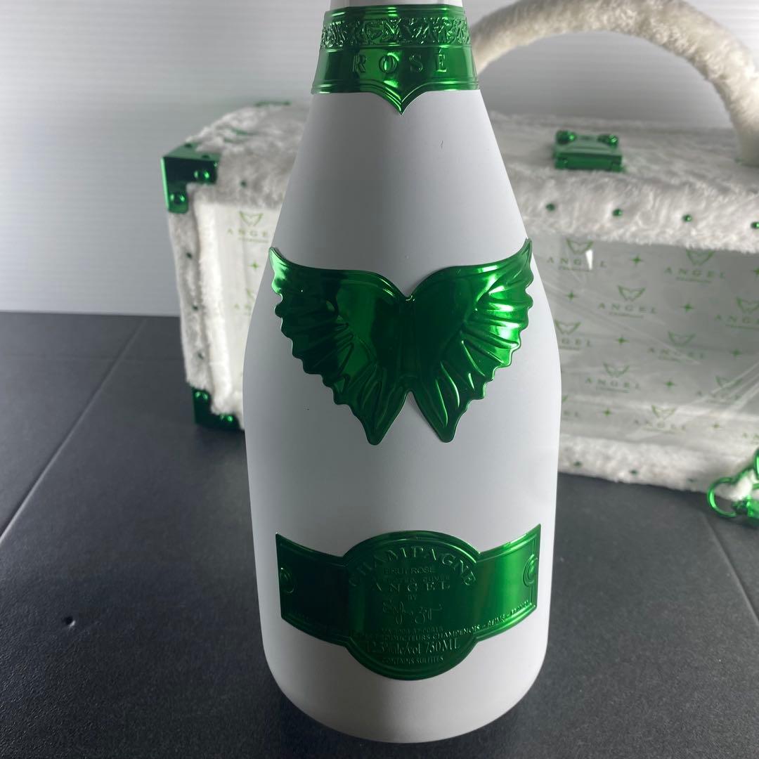 エンジェル　シャンパン　ドゥミセック　ホリデー　グリーン　クリスマス　ロゼ