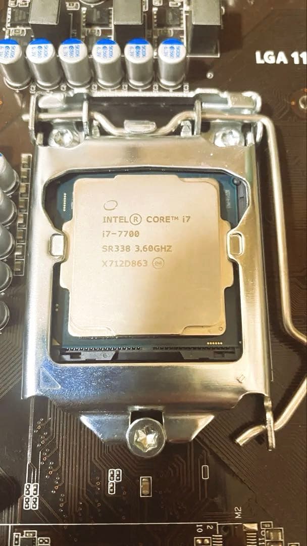 Intel Core i7-7700 H110M4-M01 マザーボードセット