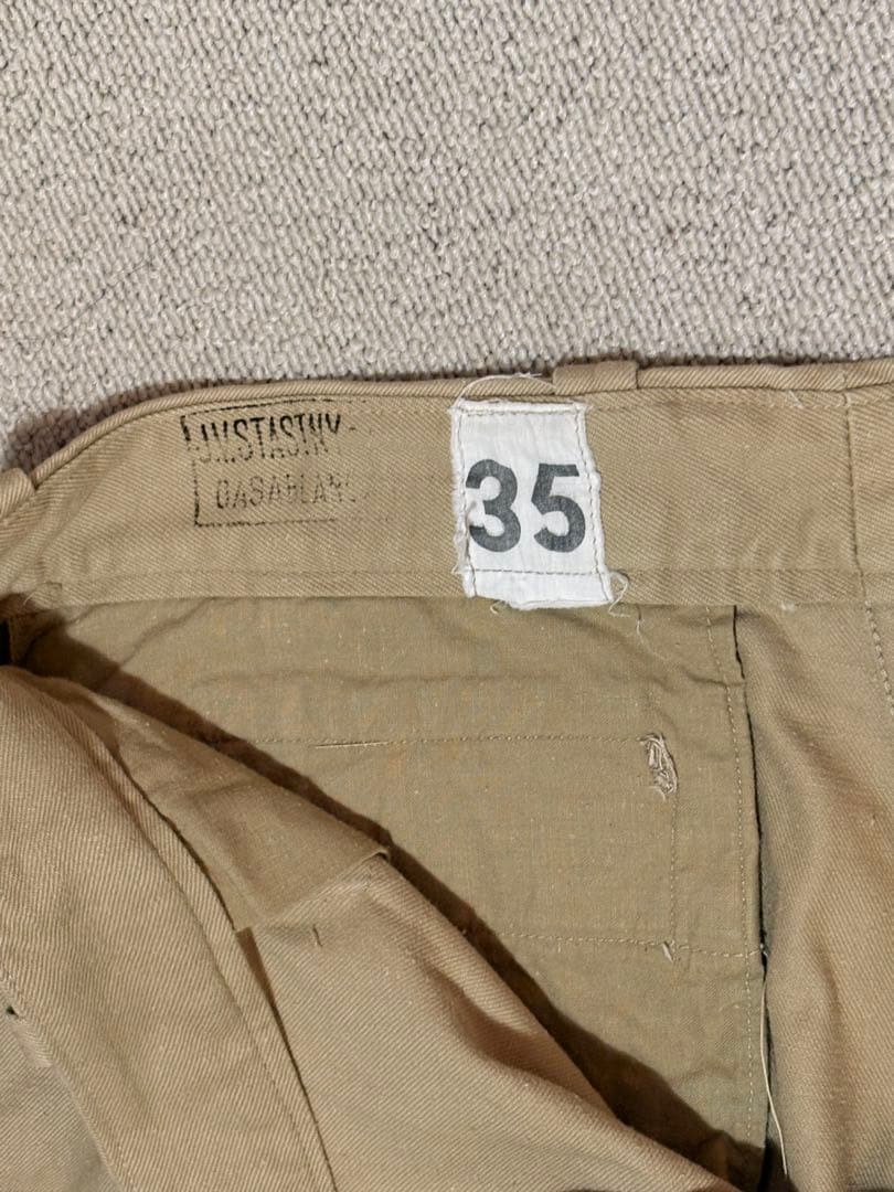 フランス軍　M52 チノパン
