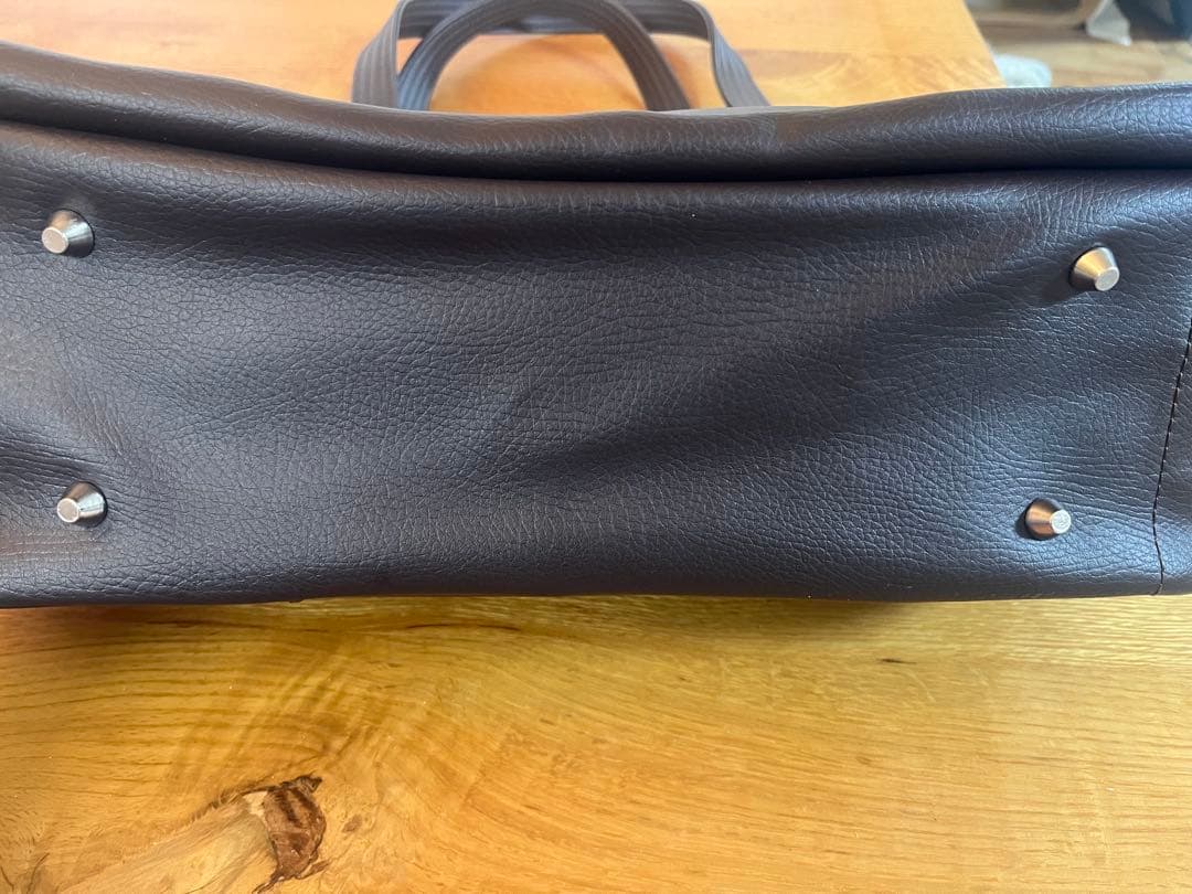 【美品】イーストボーイ　スクールバック　チョコレート×シルバーVenus