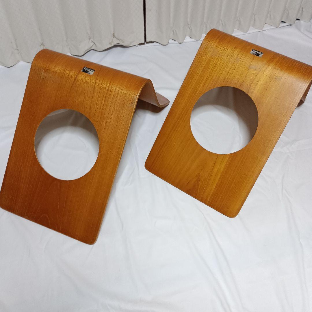 【バラ売り可】天童木工　座椅子　四脚セット　曲げ木座椅子　和室座イス　藤森健次