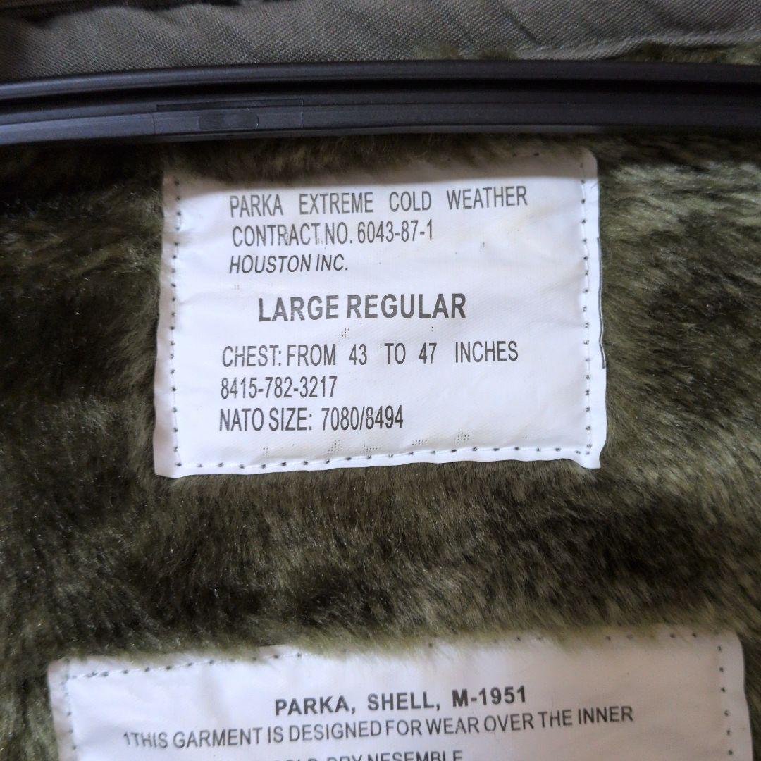 ヒューストン M-51 モッズコート フィッシュテール カーキ