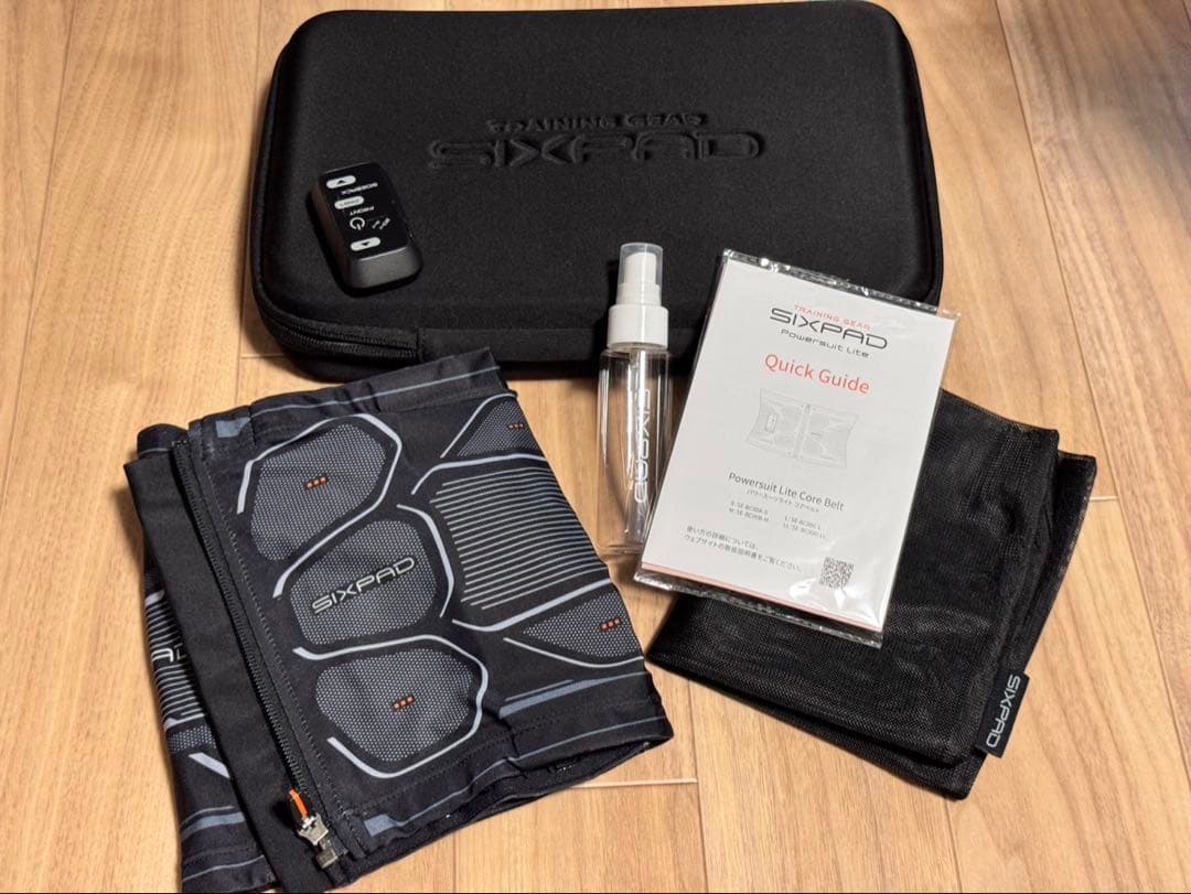 【フルセット】シックスパッド パワースーツ コアベルト（Mサイズ）