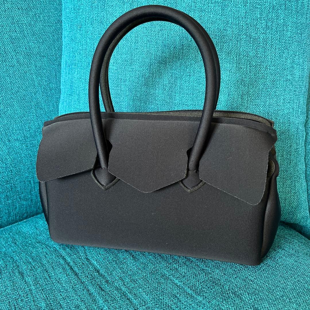 SAVE MY BAG ブラックバッグ チャーム付き