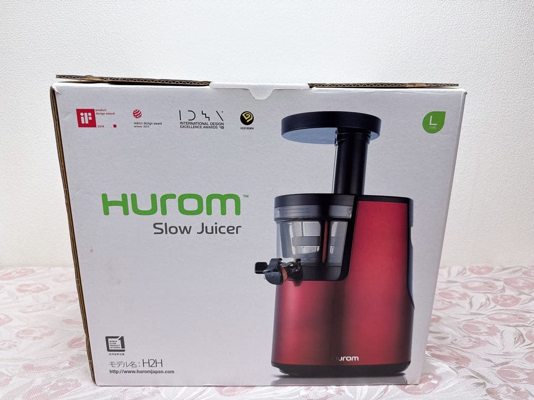 331-【未使用】Hurom スロージューサー H2H ホワイト