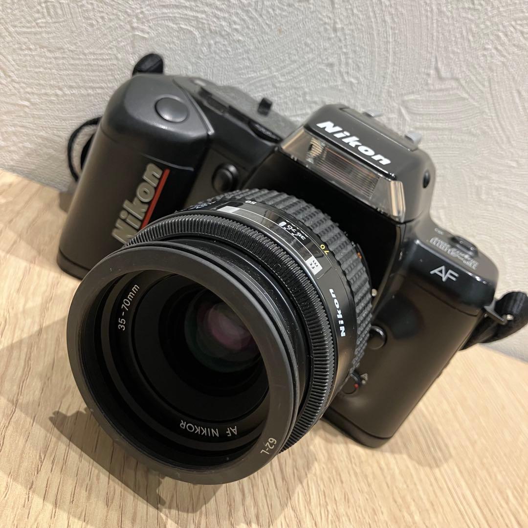 T10304 Nikon F-401 一眼レフカメラ 28-80mmレンズ付き