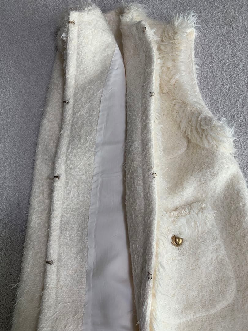 UNITED ARROWS シャギーツイードベスト　サイズ38