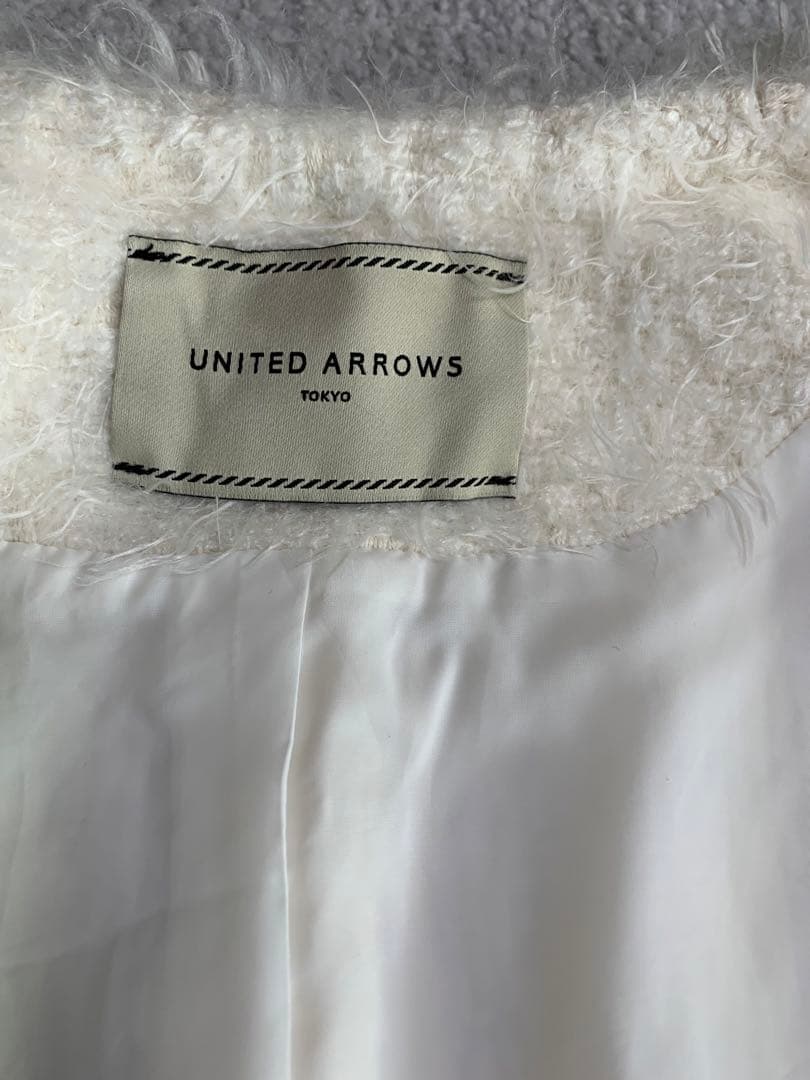 UNITED ARROWS シャギーツイードベスト　サイズ38