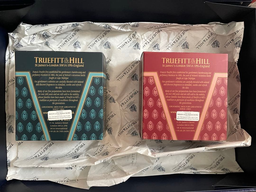 定価13,200円 新品 TRUEFITT&HILL シェービングクリーム 2種