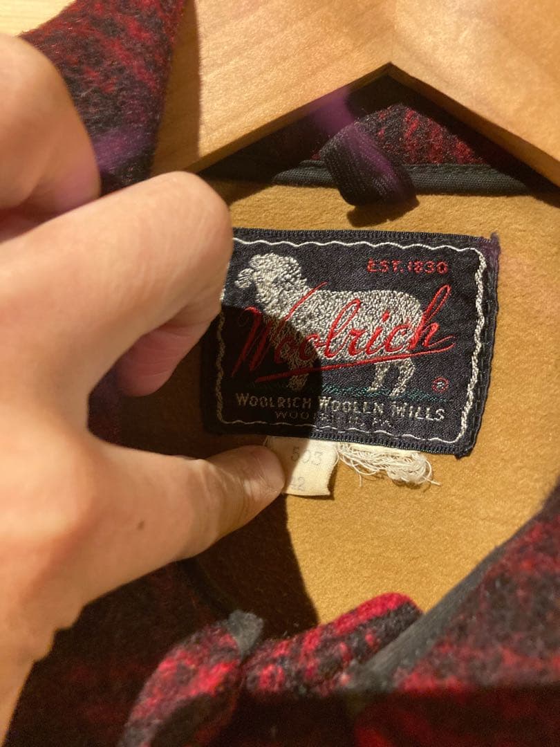 Woolrich 50'sウールマッキーノジャケット