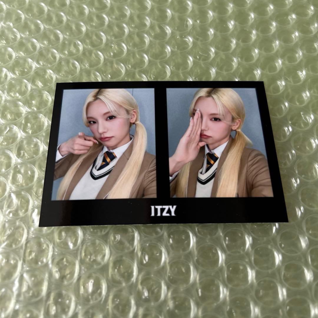ITZY イェジ ヨントン 当選者限定 2カットフォト makestar