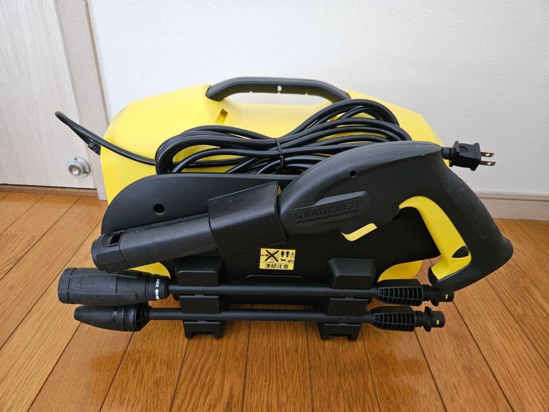 家庭用高圧洗浄機 ケルヒャーK2サイレント 自吸・水道兼用ホースセット3m付き