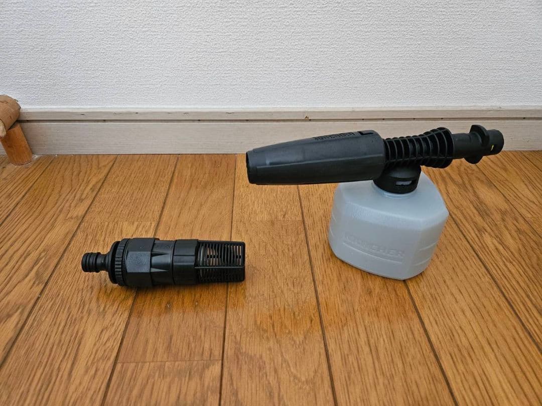 家庭用高圧洗浄機 ケルヒャーK2サイレント 自吸・水道兼用ホースセット3m付き