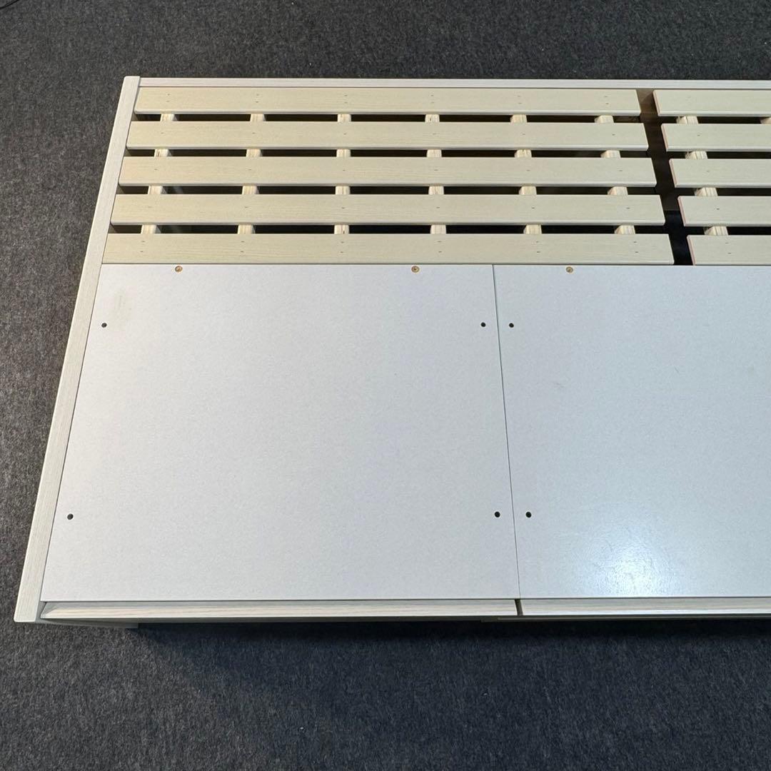 ニトリ シングル ベッドフレーム ジオチェスト 収納 格安 d4557