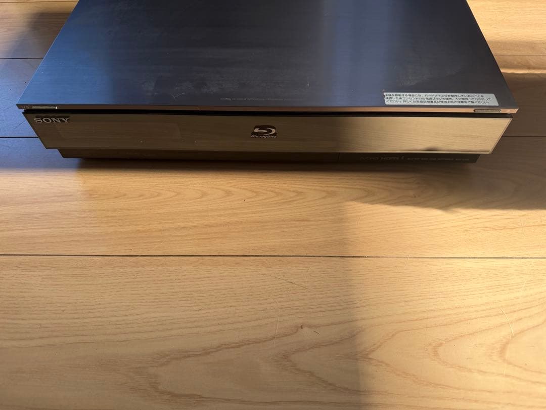 ジャンク　SONY BDZ-X100 ブルーレイレコーダー