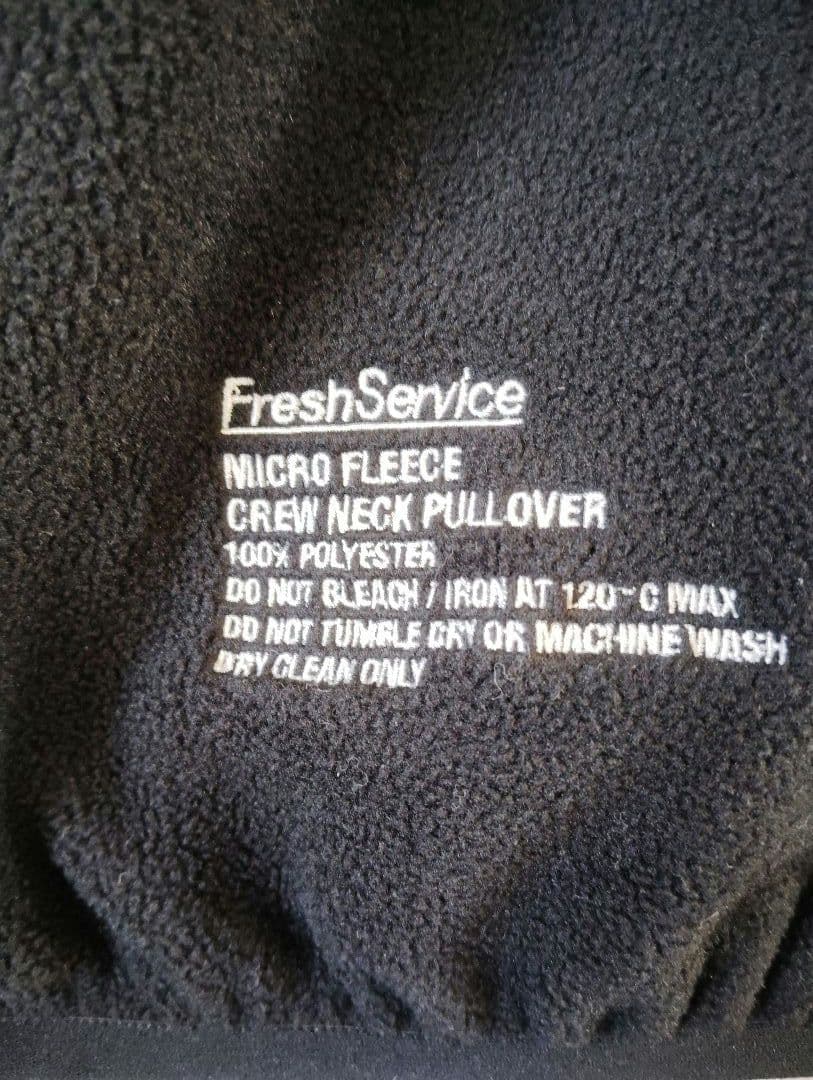FreshService　MICRO FLEECE CREW NECK