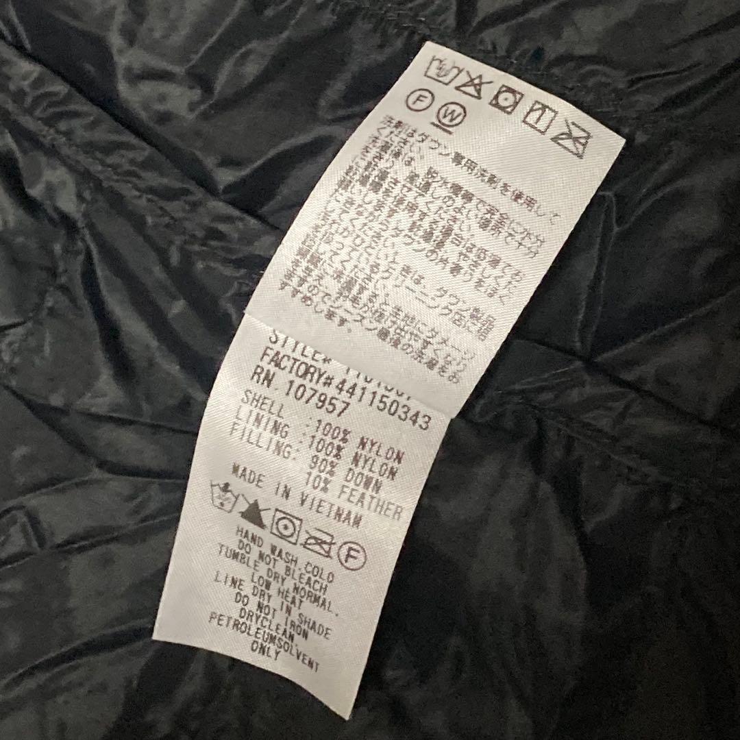 mont-bell スペリオダウンラウンドネックT L ブラック