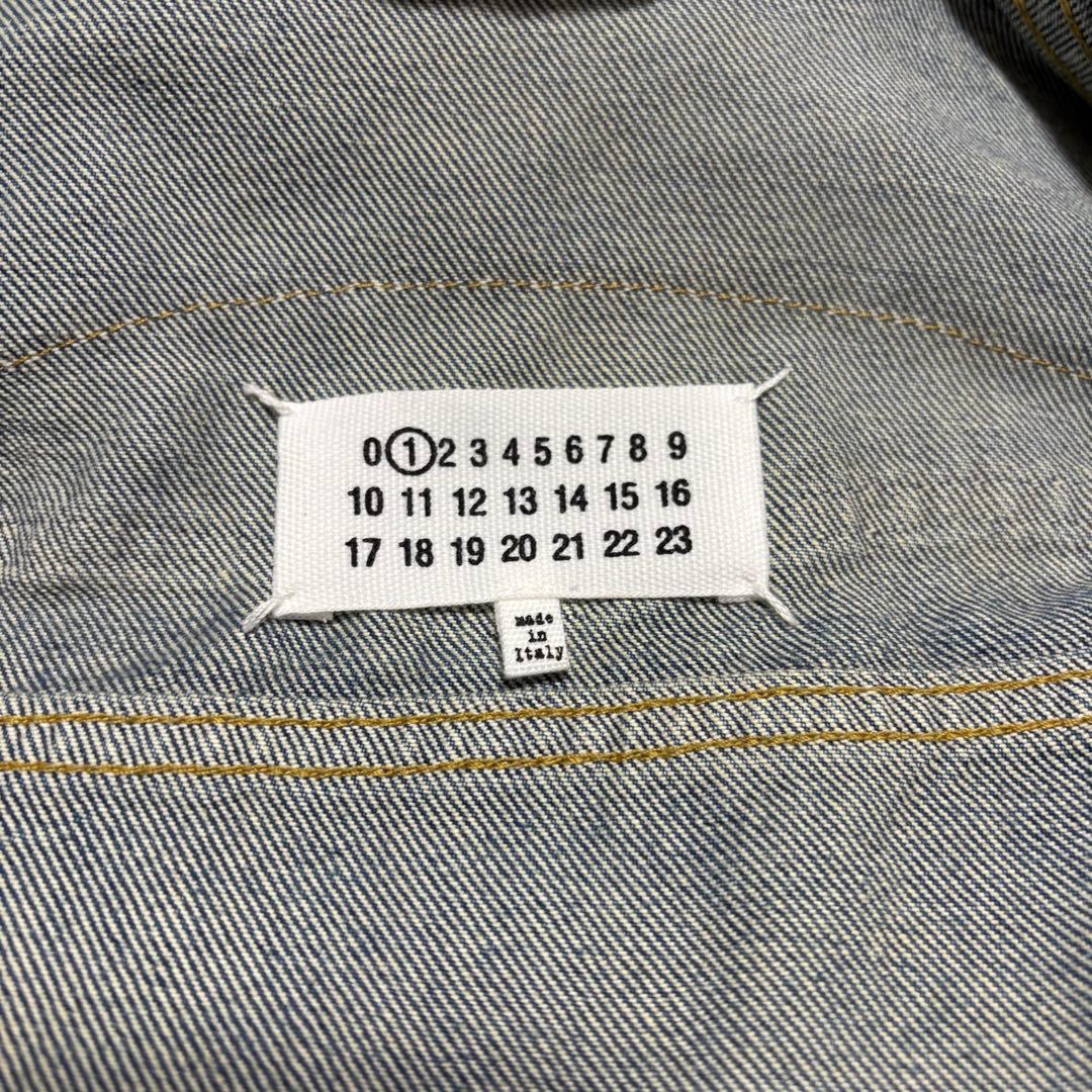 タグ付　メゾンマルジェラ　デニムジャケット インディゴ S51AM0466