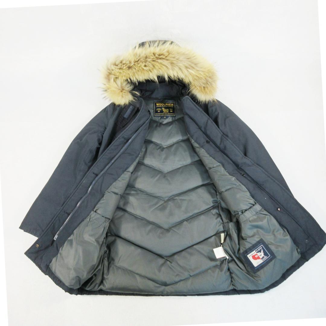 ✨ラクーンファー脱着可✨ ウールリッチ ダウン ハーフコート M相当