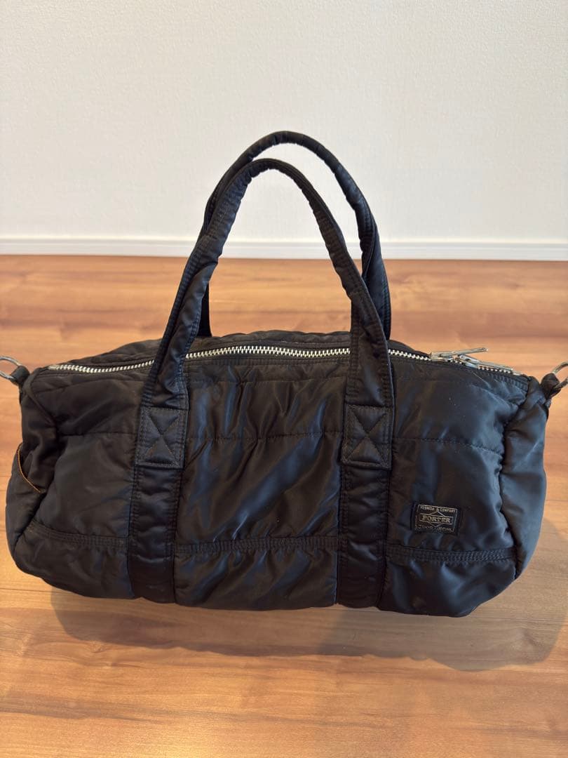 PORTER　タンカー　ボストン　ドラムバッグ　2way　ショルダー無し
