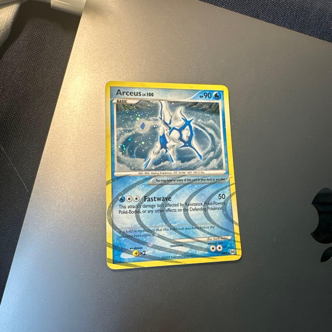 Arceus lv100 ar4 英語版　アルセウス