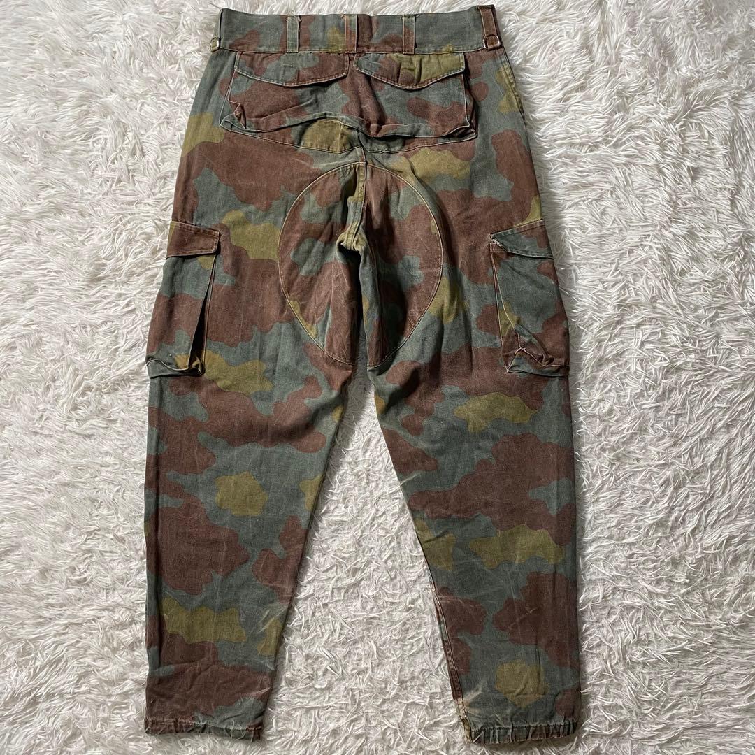 【良品】ミリタリー　カーゴパンツ　90s　イタリア軍　パラトルーパー　サンマルコ