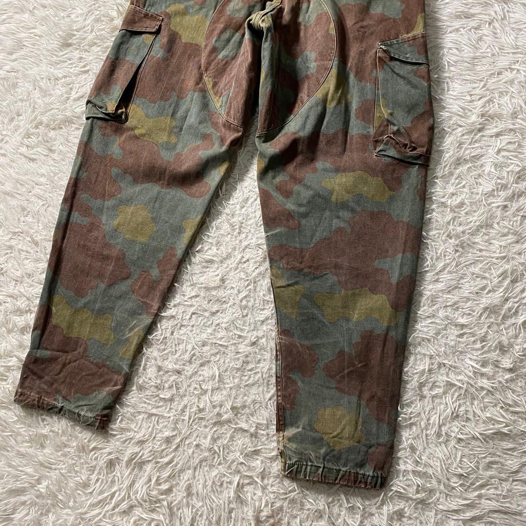 【良品】ミリタリー　カーゴパンツ　90s　イタリア軍　パラトルーパー　サンマルコ