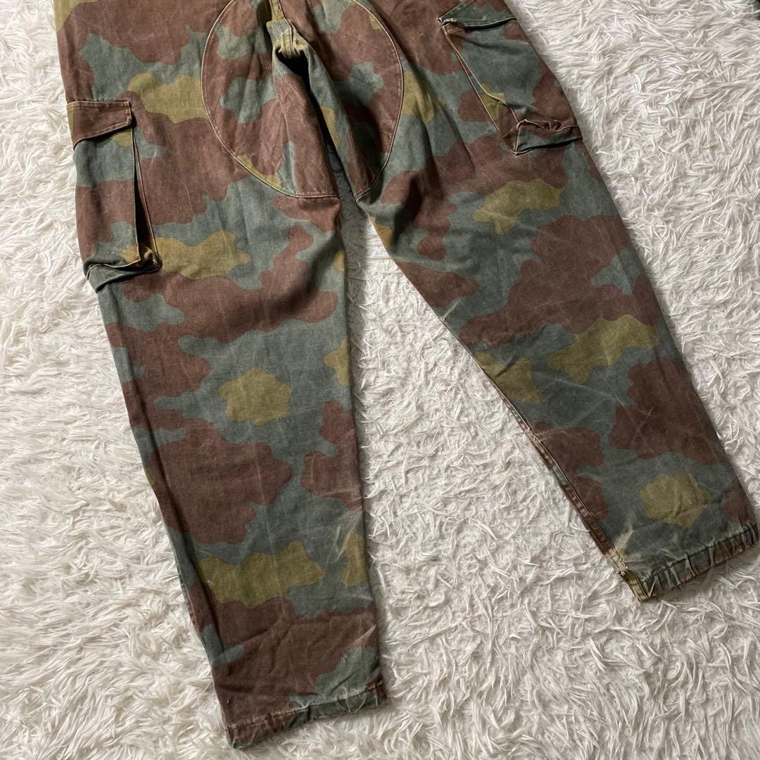 【良品】ミリタリー　カーゴパンツ　90s　イタリア軍　パラトルーパー　サンマルコ
