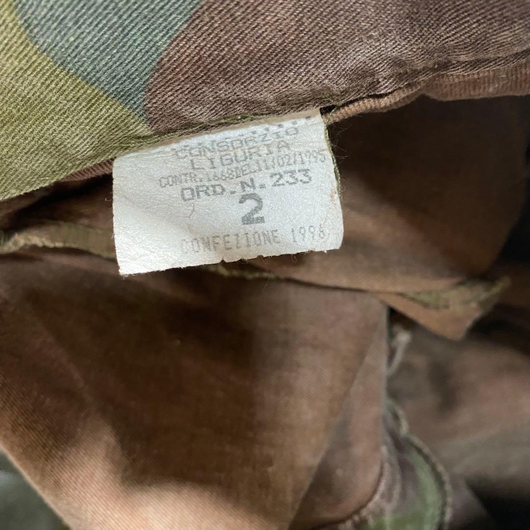 【良品】ミリタリー　カーゴパンツ　90s　イタリア軍　パラトルーパー　サンマルコ