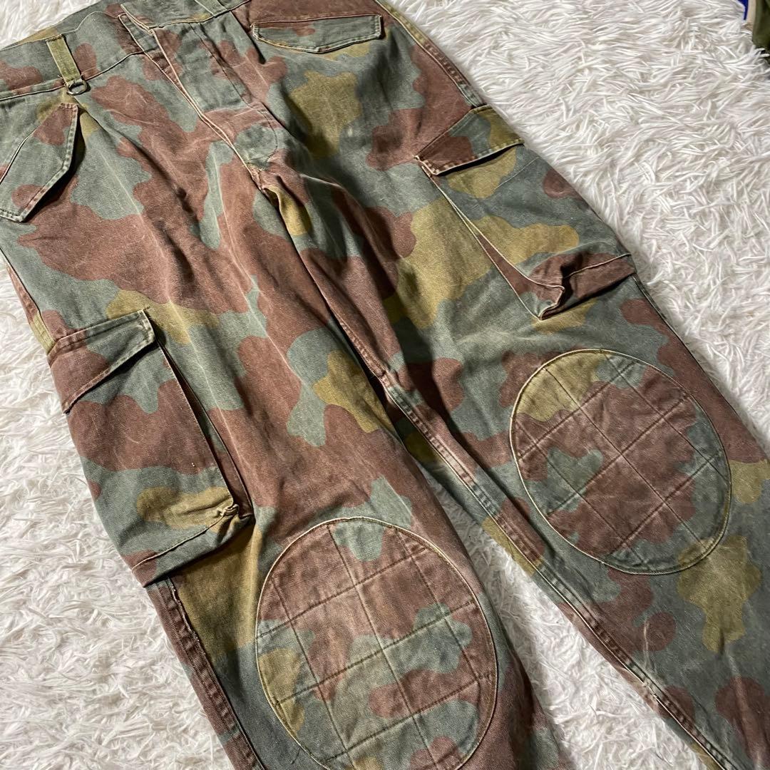 【良品】ミリタリー　カーゴパンツ　90s　イタリア軍　パラトルーパー　サンマルコ