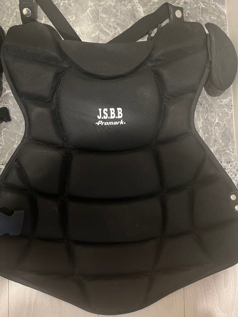 JSBB公認　promark キャッチャー用　プロテクター　レガース　軟式用